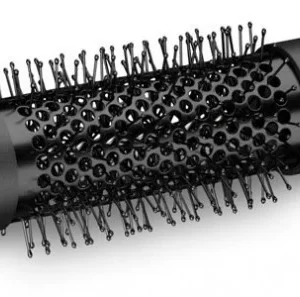 BaByliss AS82E Shape & Smooth Warmluft-Stylingbürste Schwarz 18