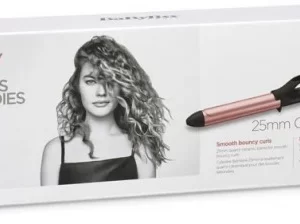 BaByliss C451E 25mm Curling Tong Lockenstab Rose/schwarz 14