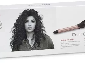 BaByliss C450E 19mm Curling Tong Lockenstab Rose/schwarz 14