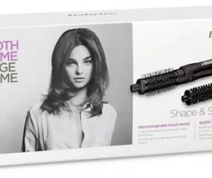 BaByliss AS82E Shape & Smooth Warmluft-Stylingbürste Schwarz 14